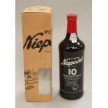 Niepoort 10 Years Old Tawny Port. 75cl sealed and boxed.