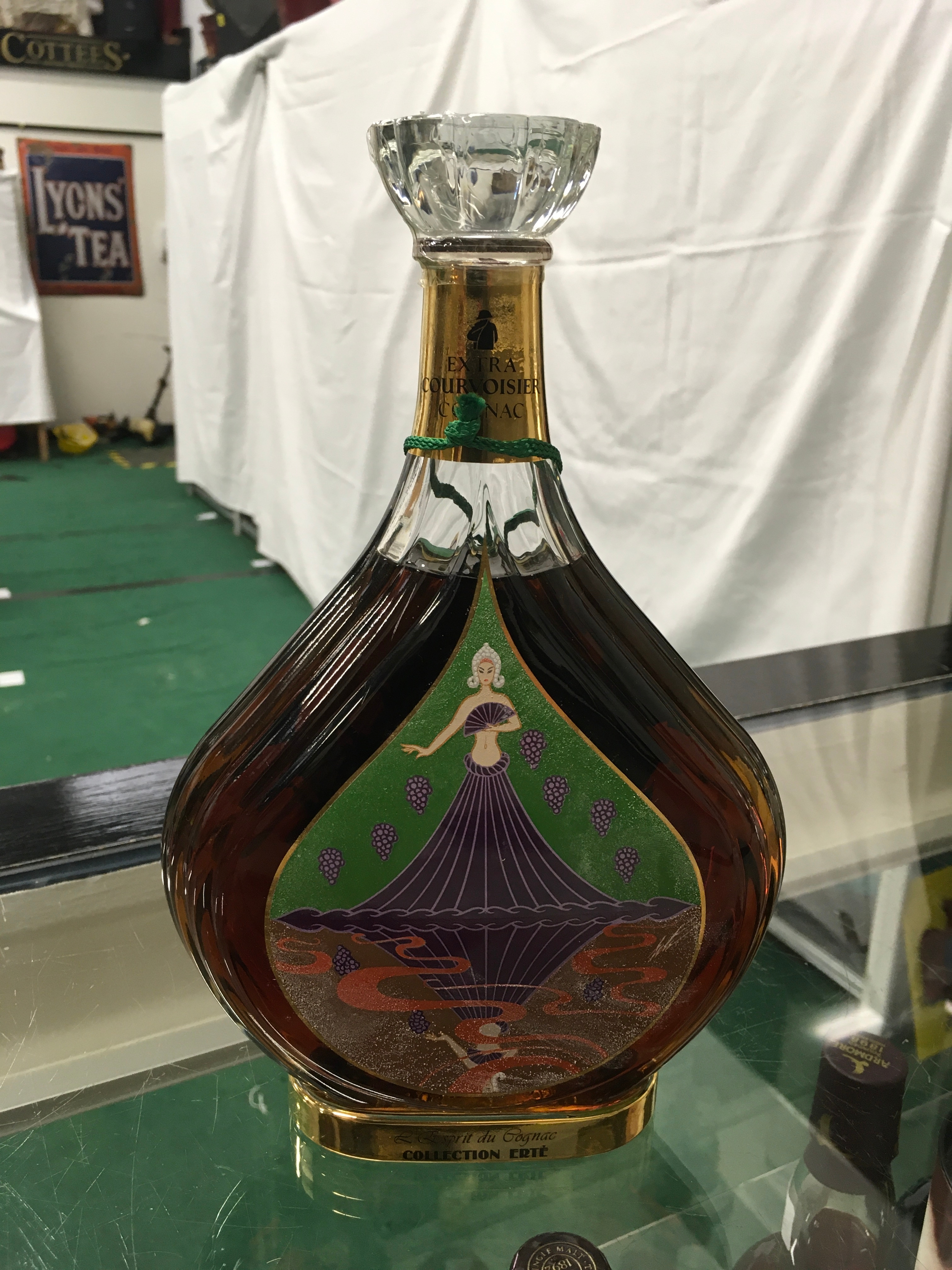 Courvoisier Cognac Complete Erte Collection. Edition No 1 - No 8. All sealed with seven boxed. - Image 12 of 15