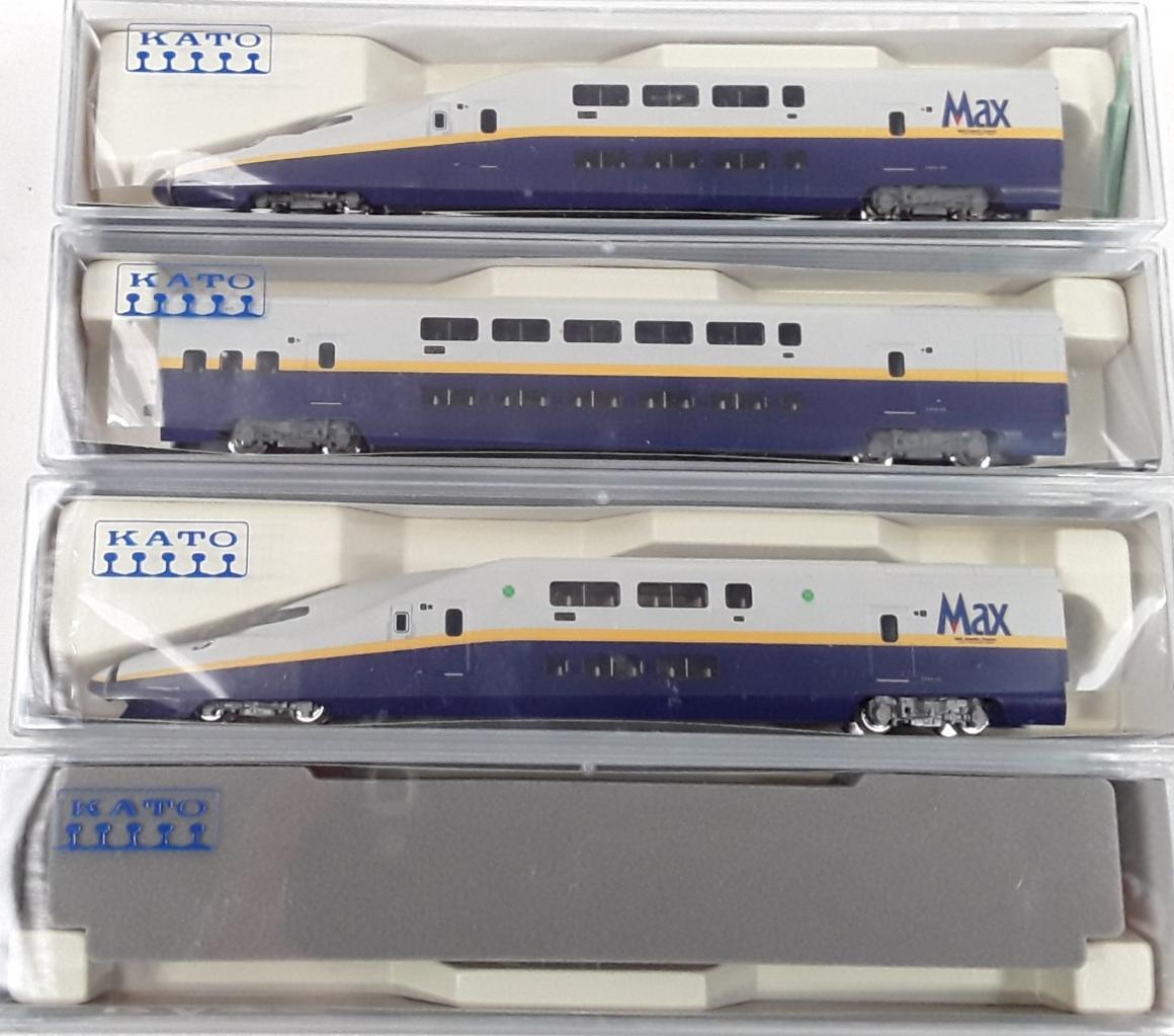 Kato N Gauge 10-292 Series E4 Shinkansen "MAX" (4 car basic set) - missing 1 car. Mint in Near - Image 2 of 2