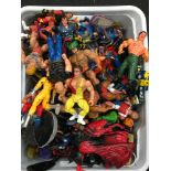 Large collection of 1980’s figures to include He-Man.
