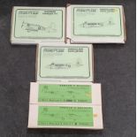 Five boxed model airplane kits: Gerald J. Elliott - North American B-45 A-B-C Tornado (x2), Rare