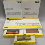 Trix (Marklin) HO boxed items to include 23956 Freight Car set, 24905 Stock Car Set, 24916