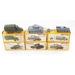Airfix - Attack Force HO/OO Ready-Made Vehicles to include 2 x German Tiger Tank, 6x6 Truck, Half