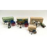 Britains - Farm Series sets to include 131F Milk float with Milkman and 2 churns, 9F Horse Roller
