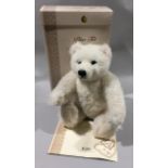 Steiff Polar Ted, white tag 661747, white alpaca, UK and Ireland Exclusive, LE 2000, Near Mint,