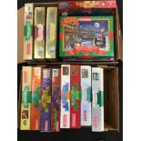 16 Waddingtons Limited Edition Christmas related puzzles (some sealed) (not checked for