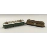 2 Marklin Overhead Electric locomotives: 3050 SBB No.11414 and 3035 E424103, unboxed.