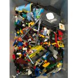 Large box of Lego.