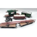 4 x Hubner Gauge 1 wagons with Marklin couplings.