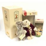 Steiff Classic Winnie the Pooh Rabbit, grey mohair, white tag 651731, LE 5000, swing label