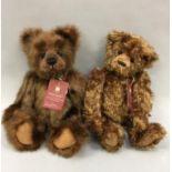 Two Charlie Bears The Once Upon a Time 5th Anniversary Collection set, comprising 'Jack' CB114883A