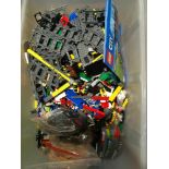 A large quantity of Lego to include a large quantity of Lego Collectors Cards.