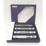 VITRAINS ref 1008 HO - Set of 4 cars 2 levels livery Center TER ep V of the SNCF. Appears Mint in