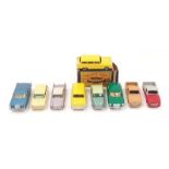 Matchbox regular wheels group to include 2 x 50a Commer pick up truck - Red with grey roof and