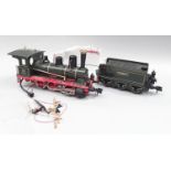 Marklin Gauge 1 0-6-0 Tender Loco ?Aloisius? Bavarian Locomotive and Tender, electric, green and