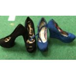 Two pairs of designer shoes - size 6. (Ref WP)