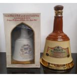 2 bells Wade decanters to include boxed Prince William birth 1982 and another both sealed. (Ref WP)