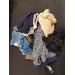 A collection of assorted clothing (REF 21).