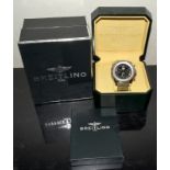 Breitling for Bentley 6.75 gents watch, Ref A44362 05/05/05 boxed and papers.(These have been