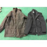 Two men?s jackets - Size L. (Ref WP)