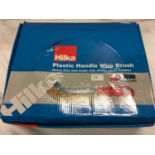 Box of new heavy duty wire brushes (93).