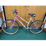 A harlequin Townsend Shimano suspension ladies' bicycle ref 114
