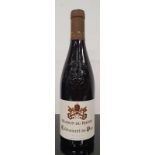 A bottle of Blason Du Rhone Chateauneuf Du Pape 2016 (REF 13).