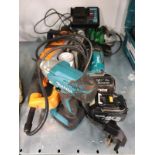 A selection of electric work tools to included Makita (Ref WP)