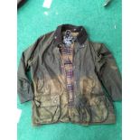 Barbour jacket. Size unknown. (Ref WP)