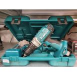 Makita mxt cordless drill with batteries and charger in carry case (Ref WP)