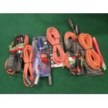 A collection of new propane heating torches and hoses ref 2