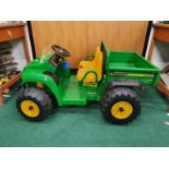 Peg-Perego John Deere childs electric 4x4 gator with charger ref h384