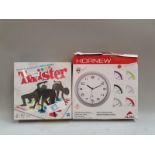 A clock. Together a twister game ref29,89