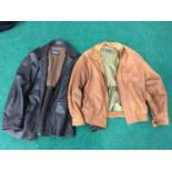 Two men?s jackets. One size M, other unknown. (Ref WP)