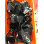 Good collection of cameras and camera lenses to include SLR ref w136