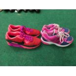 Two pairs of trainers - size 6, Nike/ Karrimor. (Ref WP)