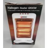 Is a boxed halogen heater 1200 Watts(Ref WP)