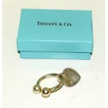 Genuine Tiffany & Co key ring. (Ref WP)