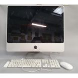 Box Apple iMac computer with keyboard (sold as seen) Ref WP