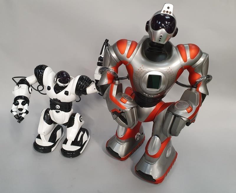 Two Robosapien robots (Ref WP)