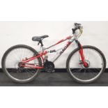 A Red Appollo mountain bike. (Ref 38)