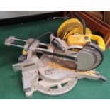 Dewalt DW-712 mitre saw with extension lead (Ref WP)