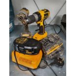 DeWalt drills with chargers etc (Ref WP)