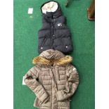 Superdry gilet and jacket - Size XS and S. (Ref WP)