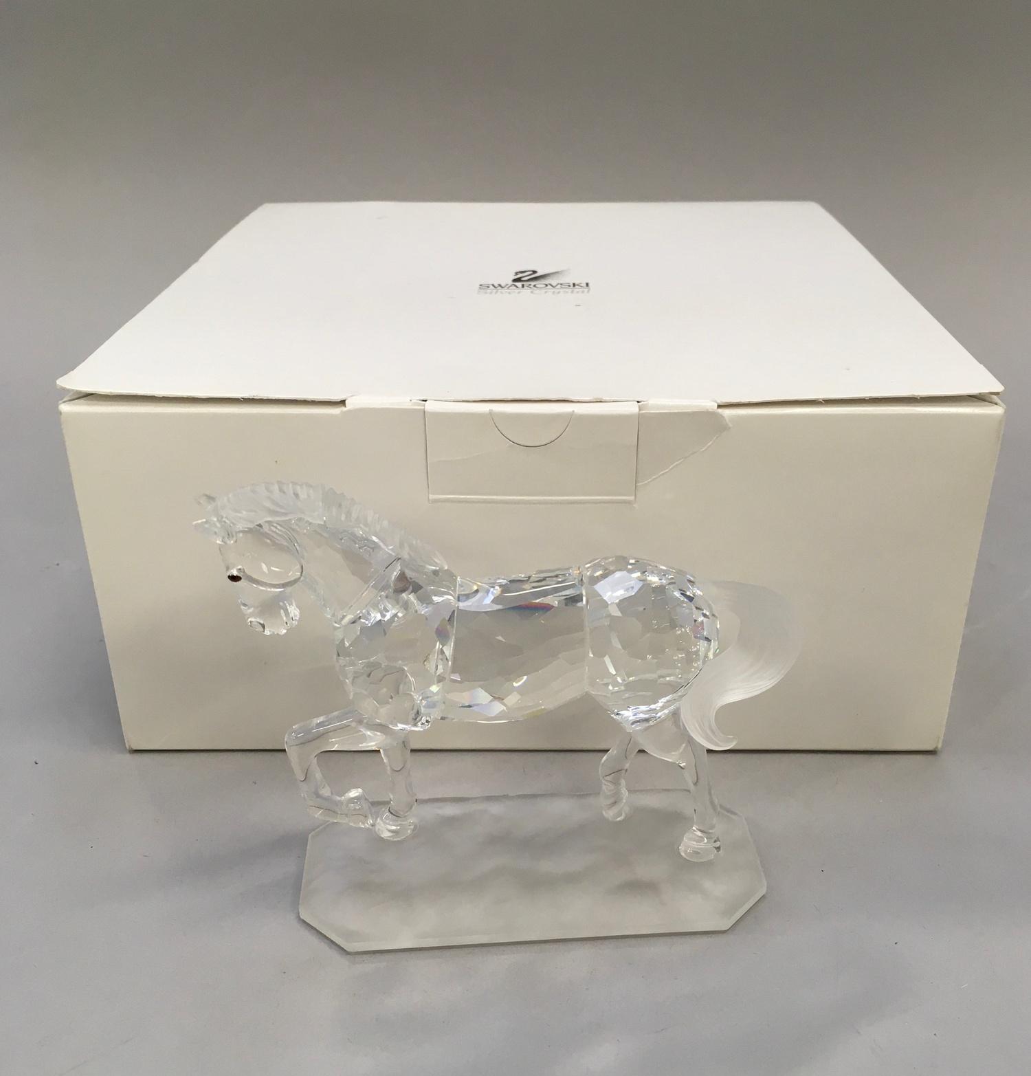 Swarovski Crystal: Arabian Stallion - Martin Zendron - 221609 - with box.