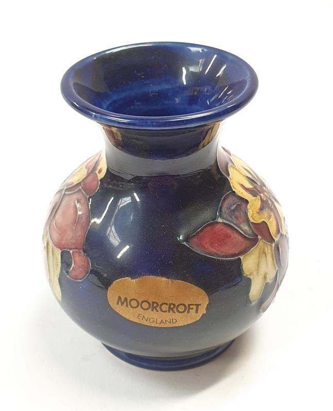 Moorcroft bud vase.