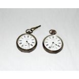 To working silver cased pocket watches