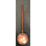 Copper Bed warming pan