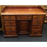 Victorian mahogany writing desk.