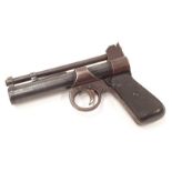 A Webley .177 pistol.